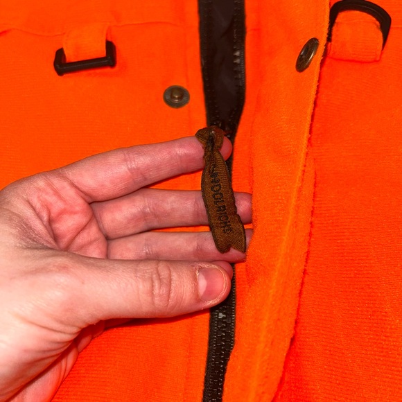 Youth XL Woolrich Blaze Orange Hunting Jacket –Outdoor Guide Collection –Vintage - Picture 15 of 16